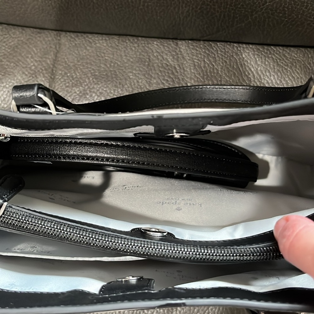 Kate spade sienna colorblock satchel bag - Picture 13 of 15